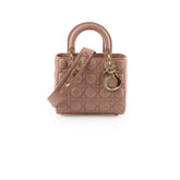 Christian Dior Small Lambskin ABC Lady Dior Pink